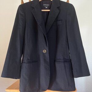 Giorgio Armani Classico Pure Wool One Button women’s blazer Sz 38